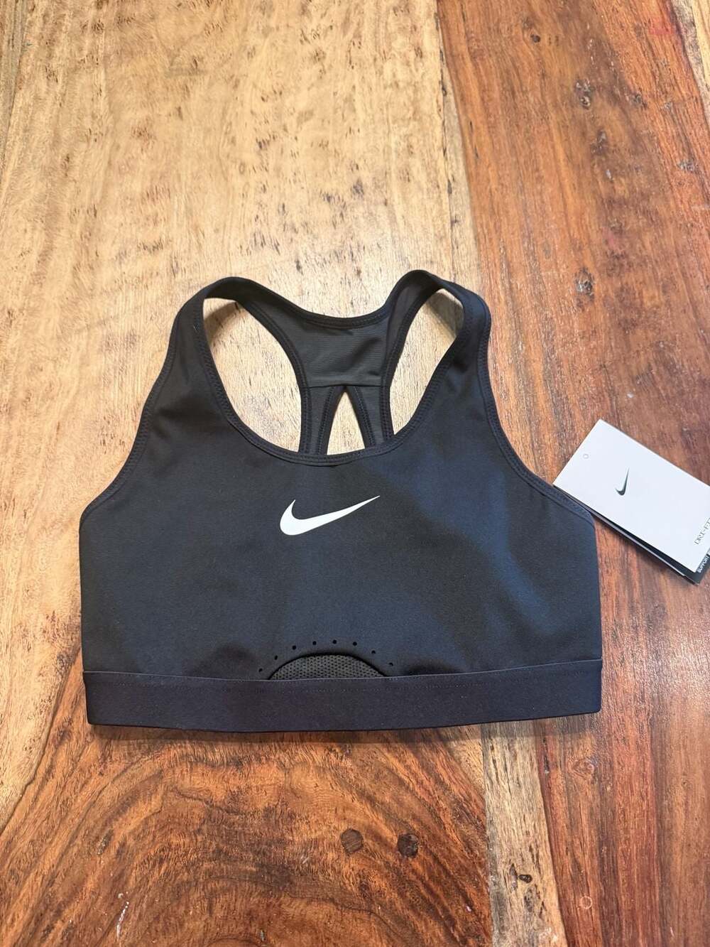 Nike Swoosh High Support Sports Bra Size XS (A-C) Black DD0428-010 New